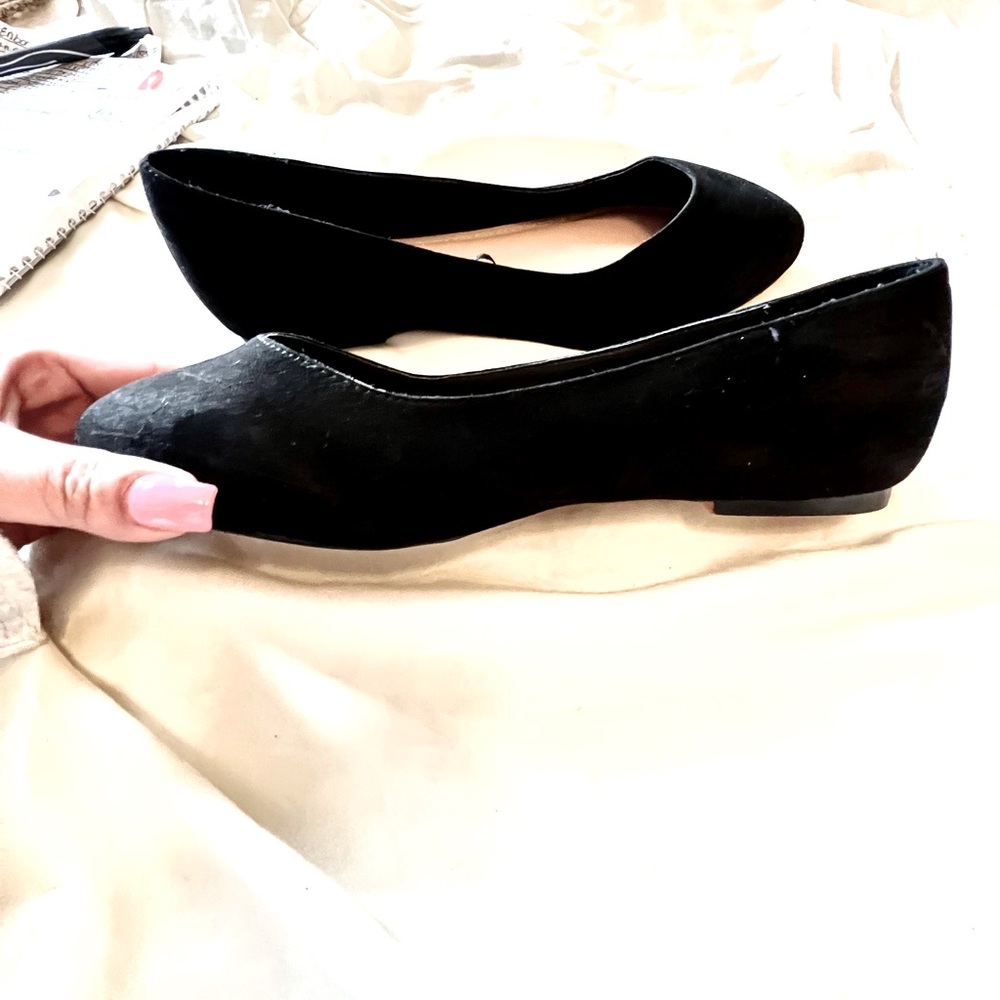 Torrid Suede Slip On Flats 10W
